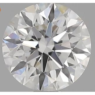 0.5 Carat Round E VVS2 EX GIA Natural Diamond