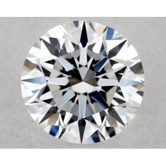 0.41 Carat Round E VVS2 EX VG GIA Natural Diamond