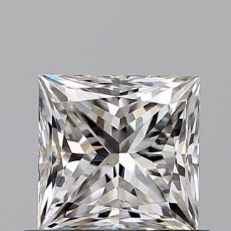 0.60 Carat Princess F VS1 - EX VG GIA Natural Diamond