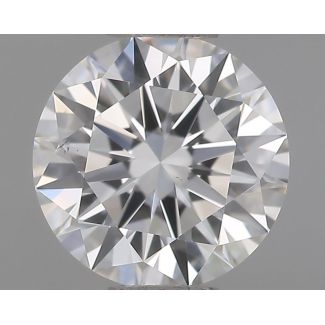 0.80 Carat Round E VS2 EX GIA Natural Diamond