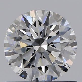 0.63 Carat Round D IF EX GIA Natural Diamond