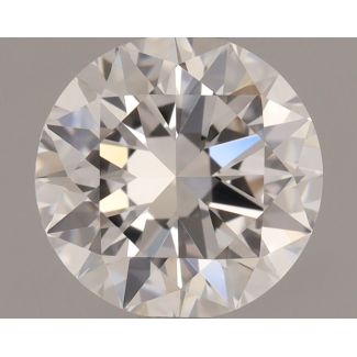 1.0 Carat Round H VVS1 EX GIA Natural Diamond