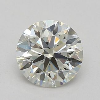 0.33 Carat Round I VVS2 VG GIA Natural Diamond