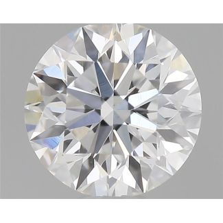 0.41 Carat Round E VS1 EX GIA Natural Diamond