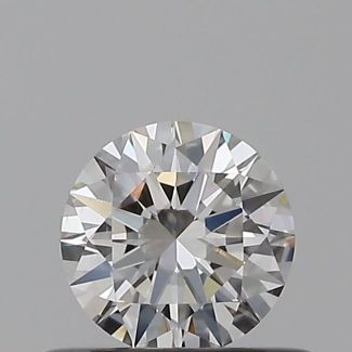 0.4 Carat Round F SI1 EX GIA Natural Diamond