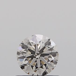 0.50 Carat Round J SI1 VG EX GIA Natural Diamond