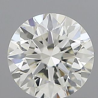 0.5 Carat Round H VS1 EX IGI Natural Diamond