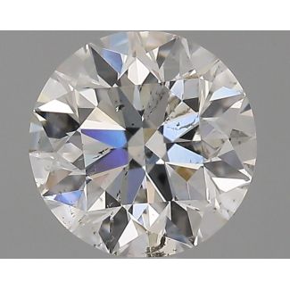 0.7 Carat Round G SI2 EX GIA Natural Diamond