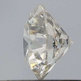 0.6 Carat Round H SI1 EX GIA Natural Diamond