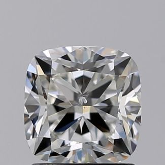 1.32 Carat Cushion Modified H SI2 - EX GIA Natural Diamond