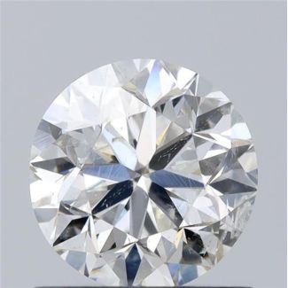 0.95 Carat Round H SI2 GD GIA Natural Diamond