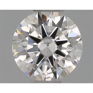 0.31 Carat Round G SI2 EX GIA Natural Diamond