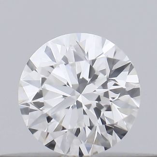 0.23 Carat Round E VVS2 EX GIA Natural Diamond