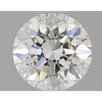 0.5 Carat Round F VS2 EX GIA Natural Diamond