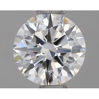 0.60 Carat Round E VS1 EX GIA Natural Diamond