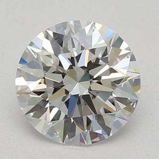 0.49 Carat Round E VVS1 EX GIA Natural Diamond