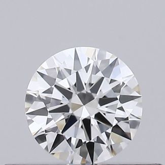 0.23 Carat Round G VVS1 EX GIA Natural Diamond