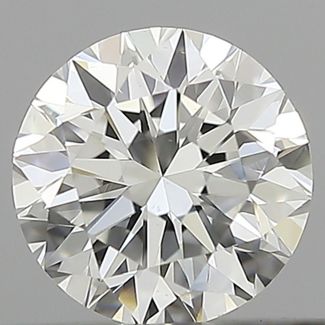 0.5 Carat Round F VVS2 VG GIA Natural Diamond