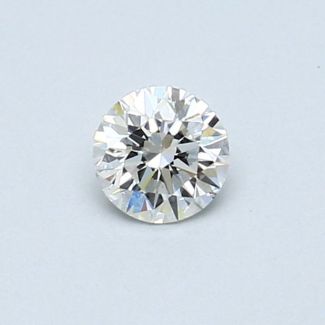 0.33 Carat Round F SI2 VG GIA Natural Diamond