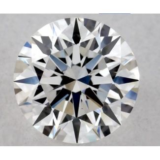 0.37 Carat Round E VS1 EX GIA Natural Diamond