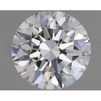 0.41 Carat Round E IF EX GIA Natural Diamond