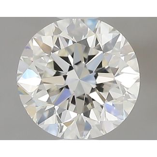 0.6 Carat Round H VVS1 VG EX GIA Natural Diamond