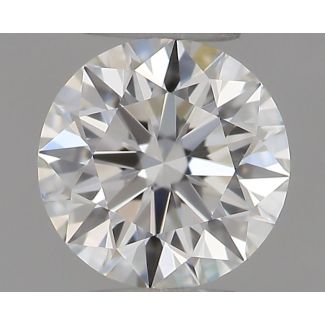 0.31 Carat Round F IF EX IGI Natural Diamond