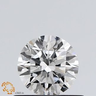 0.5 Carat Round E SI1 GD GIA Natural Diamond