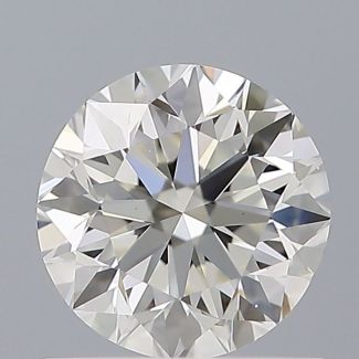 0.7 Carat Round I VS1 VG EX GIA Natural Diamond