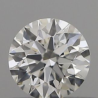 0.28 Carat Round E VVS2 EX GIA Natural Diamond