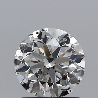 1.01 Carat Round F SI2 VG EX HRD Natural Diamond