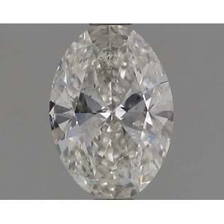 0.90 Carat Oval H SI2 - EX HRD Natural Diamond