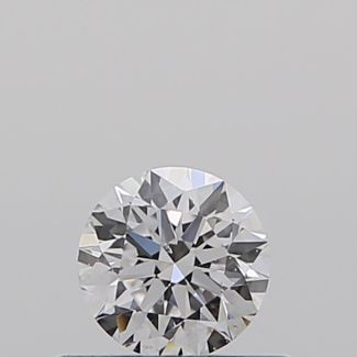 0.33 Carat Round D SI1 EX GIA Natural Diamond