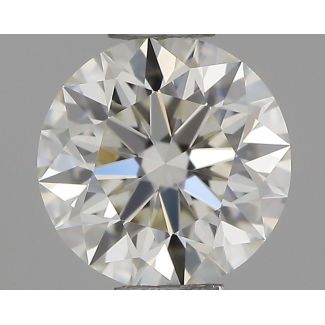 0.44 Carat Round H IF EX IGI Natural Diamond