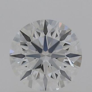 0.95 Carat Round F VVS2 EX GIA Natural Diamond