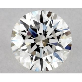 0.37 Carat Round F VS1 EX VG GIA Natural Diamond