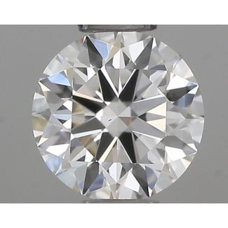 0.37 Carat Round G VS1 EX IGI Natural Diamond