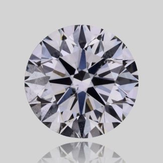 1.31 Carat Round H SI2 EX GIA Natural Diamond