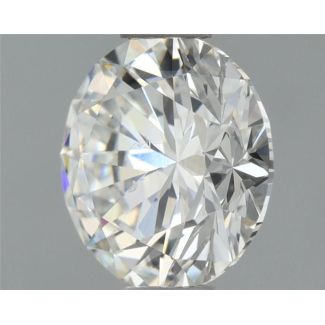 0.7 Carat Round F SI1 EX GIA Natural Diamond