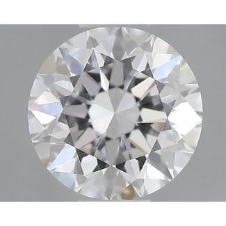 0.4 Carat Round D VVS1 VG EX GIA Natural Diamond