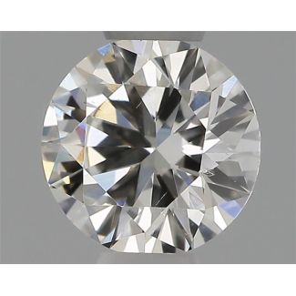 0.30 Carat Round H SI1 GD GIA Natural Diamond