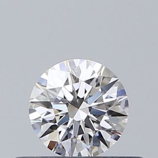 0.31 Carat Round E VVS2 EX GIA Natural Diamond