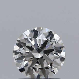 1.01 Carat Round E SI1 EX GIA Natural Diamond