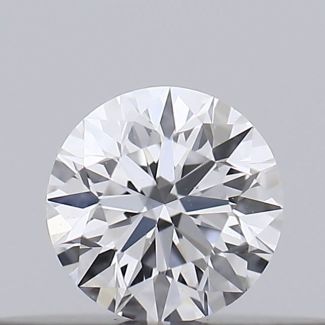 0.15 Carat Round D VS1 EX VG GIA Natural Diamond