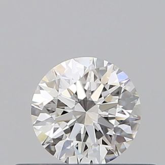 0.35 Carat Round F VVS1 EX GIA Natural Diamond