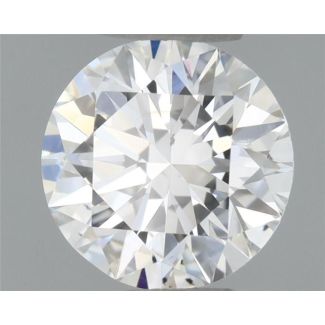 0.5 Carat Round D SI2 EX VG GIA Natural Diamond