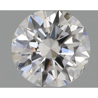 0.30 Carat Round F SI1 VG GIA Natural Diamond