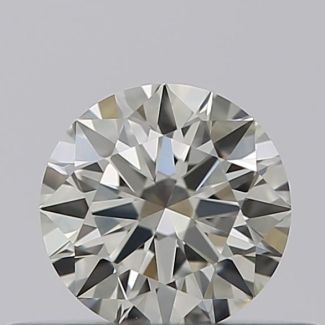 0.31 Carat Round G VVS2 EX GIA Natural Diamond