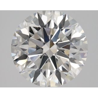 1.8 Carat Round D VVS2 EX GIA Natural Diamond