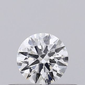 0.27 Carat Round E SI1 EX GIA Natural Diamond